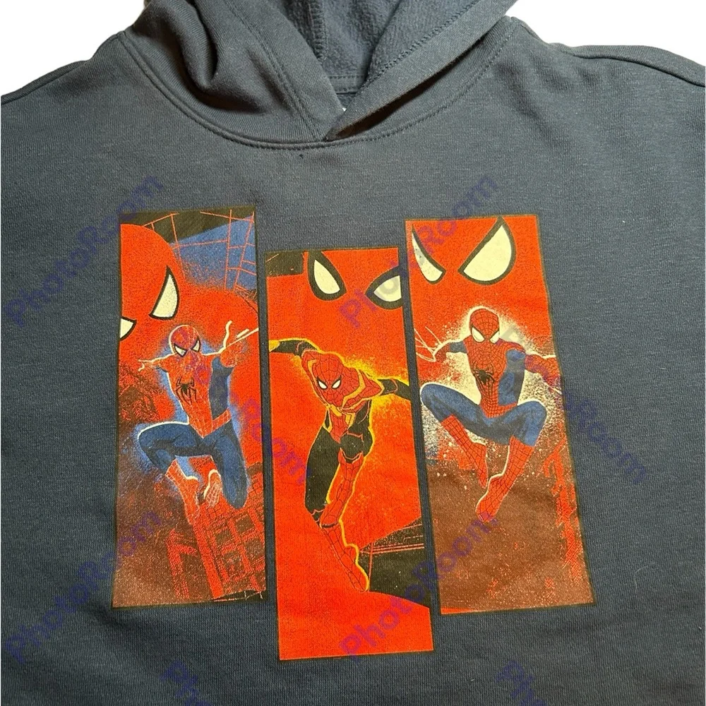 Old Navy Spiderman Hooded Pullover Sweatshirt Size XL (14-16‎ Boys)